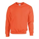 Sweat-shirt manches droites adulte col rond en polycoton, 280 g/m²