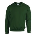 Sweat-shirt manches droites adulte col rond en polycoton, 280 g/m²