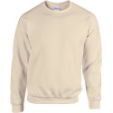 Sweat-shirt manches droites adulte col rond en polycoton, 280 g/m²