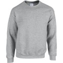 Sweat-shirt manches droites adulte col rond en polycoton, 280 g/m²
