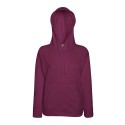 Sweat hoodie femme à capuche léger et pas cher en polycoton, 240 g/m²