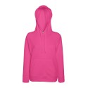 Sweat hoodie femme à capuche léger et pas cher en polycoton, 240 g/m²