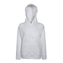 Sweat hoodie femme à capuche léger et pas cher en polycoton, 240 g/m²