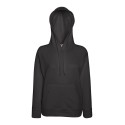Sweat hoodie femme à capuche léger et pas cher en polycoton, 240 g/m²