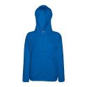 Sweat hoodie femme à capuche léger et pas cher en polycoton, 240 g/m²