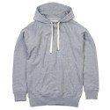 Sweat à capuche homme manches raglan, cordon contrasté, 330 g/m²