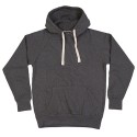Sweat à capuche homme manches raglan, cordon contrasté, 330 g/m²