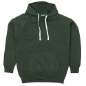 Sweat à capuche homme manches raglan, cordon contrasté, 330 g/m²