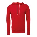 Sweat à capuche cordons blancs, modèle fitté, 220 g/m²