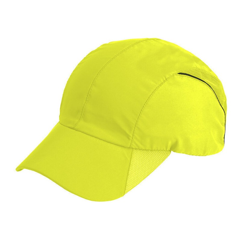 Casquette de sport respirante et légère aux couleurs fluos, 100 g/m²