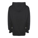 Sweat-shirt bicolore à capuche doublée en polycoton, 300 g/m²