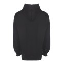 Sweat-shirt sans marque à capuche doublée en polycoton, 280 g/m²