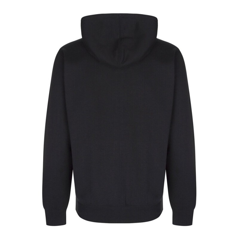 Sweat-shirt zippé à capuche doublée en polycoton, 280 g/m²