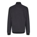 Veste sweat avec boutons pression, manches de même couleur