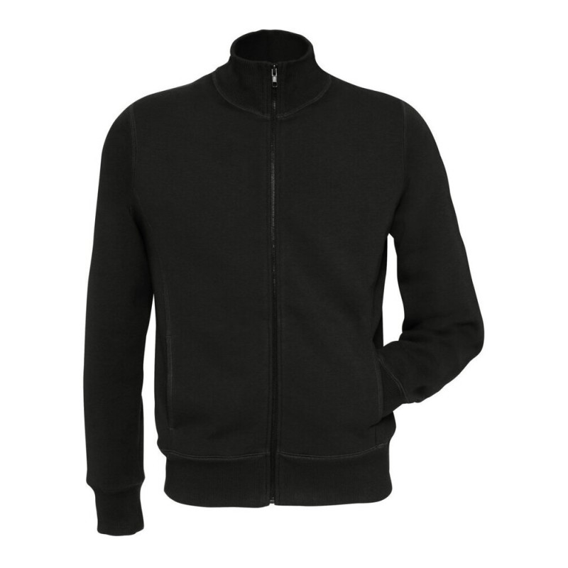 Veste sweat à zip métallique bien coupé parfait pour impression, 280 g/m²