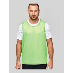 Chasuble multi-sport pour adulte en filet léger, 90 g/m²