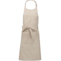 Tablier réglable long avec grande poche avant, 190 g/m²