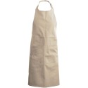 Tablier réglable long avec grande poche avant, 190 g/m²