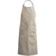Tablier de cuisine adulte coton avec 2 grandes poches avant, 280 g/m²