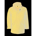 Parka enfant avec capuche dans le col doublé polaire, 450 g/m²