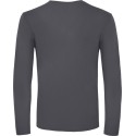T-shirt homme manches longues en coton col rond 145 g/m²