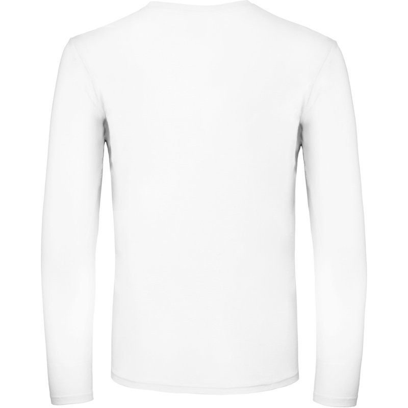 T-shirt homme manches longues en coton col rond 145 g/m²