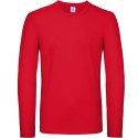 T-shirt homme manches longues en coton col rond 145 g/m²