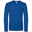 T-shirt homme manches longues en coton col rond 145 g/m²