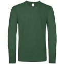 T-shirt homme manches longues en coton col rond 145 g/m²
