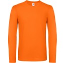 T-shirt homme manches longues en coton col rond 145 g/m²