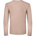 T-shirt homme manches longues en coton col rond 145 g/m²