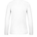 T-shirt femme manches longues en coton col rond 145 g/m²