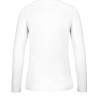 T-shirt femme manches longues en coton col rond 145 g/m²