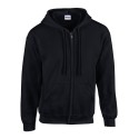 Sweat-shirt à capuche homme zippé Heavy Blend en polycoton, 280 g/m²