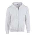 Sweat-shirt à capuche homme zippé Heavy Blend en polycoton, 280 g/m²