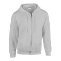 Sweat-shirt à capuche homme zippé Heavy Blend en polycoton, 280 g/m²