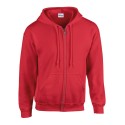 Sweat-shirt à capuche homme zippé Heavy Blend en polycoton, 280 g/m²