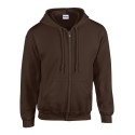 Sweat-shirt à capuche homme zippé Heavy Blend en polycoton, 280 g/m²