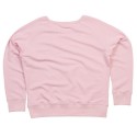 Sweat-shirt femme col large moderne, manches raglan, 280 g/m²