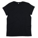 T-shirt homme à manches courtes retroussées en coton bio, 150 g/m²