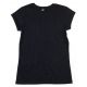 T-shirt femme à manches courtes retroussées en coton bio, 150 g/m²