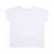 T-shirt femme manches courtes roulées en coton bio, 150 g/m²