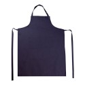 Long tablier de cuisine pratique et confortable avec poches, 205 g/m²