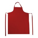Long tablier de cuisine pratique et confortable avec poches, 205 g/m²