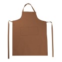 Long tablier de cuisine pratique et confortable avec poches, 205 g/m²