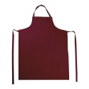Long tablier de cuisine pratique et confortable avec poches, 205 g/m²