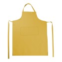 Long tablier de cuisine pratique et confortable avec poches, 205 g/m²