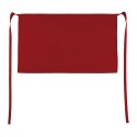 Tablier de bistro court avec solides liens autour de la taille, 205 g/m²