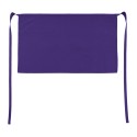 Tablier de bistro court avec solides liens autour de la taille, 205 g/m²