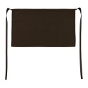 Tablier de bistro court avec solides liens autour de la taille, 205 g/m²